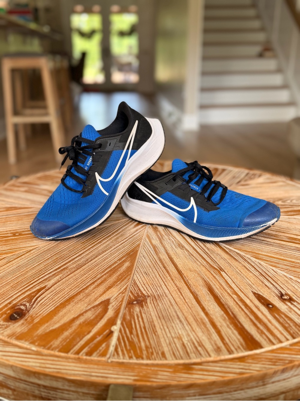 Nike Kids Blue and Black Lightweight Running Sneakers